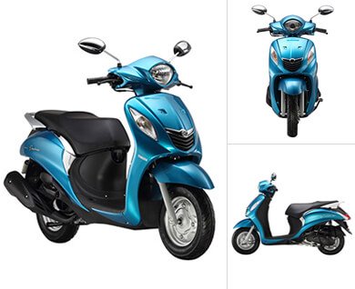 Fascino scooty new store model