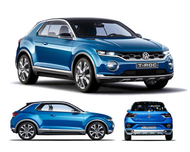 Volkswagen T-Roc Price, Launch Date in India, Review, Images & Interior,  trock, tro, troc