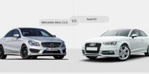 Compare Mercedes CLA Vs Audi A3 