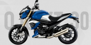 Mahindra Mojo XT300 gets New Blue-White Colour Option